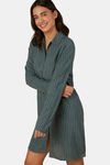 Triumph Viscose Loungewear Top - Green Dark Combination — thumbnail 2